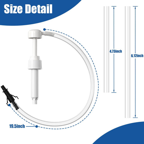 Quart Bottle Fluid Pump With 8cc Per Stroke, Transmission And Differential Fluid Transfer Pump, 28mm Cap Fit, Includes Third Hand Adapter, Handy For Quick Oil Changes, Gear Oil, Engine Oil, Biodiesel And Other Fluids