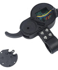 Electric Scooter Controller Kit With LCD Display For 36V 48V 52V 60V 1000W Brushless Motor Upgrade showing throttle components