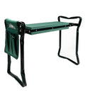 Do It All Garden Kneeler Seat With Padded Cushion And Detachable Tool Bag, Versatile Foldable Garden Stool For Comfort Weeding And Planting