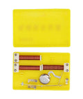 Electromagnet Experiment Kit for Physics Classrooms and Labs with helical coil and durable plastic case displayed open