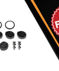 Direct Fit Exhaust Muffler And Tailpipe System Kit Plug-And-Play For Toyota FJ Cruiser 2007 2008 2009 2010 2011 2012 2013 2014 4.0L - Stainless Steel 409 Grade, Includes Gaskets, Hangers And Bolt Kits, Premium Replacement parts displayed with free offer badge