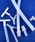 JoyTube 1/8-inch plastic hose barb fittings set (12-pack) including T connectors, elbows and adapters