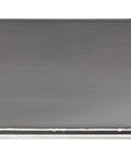 Front view of Polished Stainless Steel Square Bath Shower Niche 12 x 12 Inch, Single Shelf, Ready To Mount, Fully Finished Wall Inset Organizer.