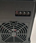 Three Phase 380V Variable Frequency Drive VFD Inverter 0.75kW To 7.5kW Vector Frequency Converter, rear fan and connectors