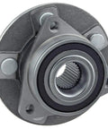 Top view of Wheel Hub Bearing Assembly With Abs Sensor Compatibility For OE Replacement Easy Install Budget Friendly Fits Timken HA590260 Moog 513282 SKF BR930674