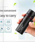 8X Magnification Monocular Telescope For Hiking Bird Watching Stargazing And Outdoor Adventures Ultra Portable One Tube Design Delivers Crisp Clarity With Multi Coated Optics Lightweight Pocket Scope For Real Outdoor Explorers, hand-held black monocular