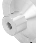 Close-up of Mini Lathe Handwheel With Handle CNC Aluminum Alloy 79x36mm 8mm Inner Hole Replacement for CJ18 CJ0618A 0618-3B 7x-series