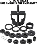 Master Wheel Bearing Removal Tool Set For Quick Hub And Bearing Replacement No Brainer For DIYers Fits Most Vehicles C To U Size