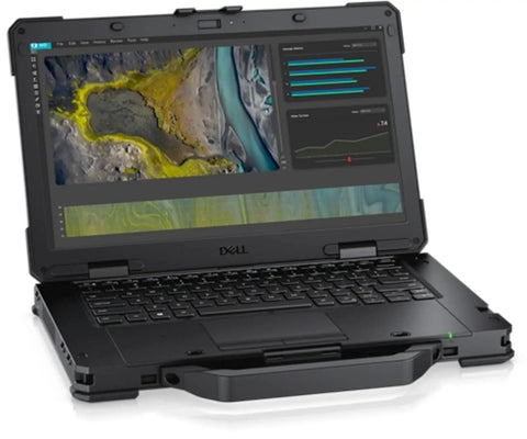 Built Tough 14 Inch Laptop Packin Intel Core I5 With 16 Gigabytes Ram And 256 Gigabyte SSD Runs Windows 11 Pro Real Smooth For Your Daily Hustle open showing full HD screen
