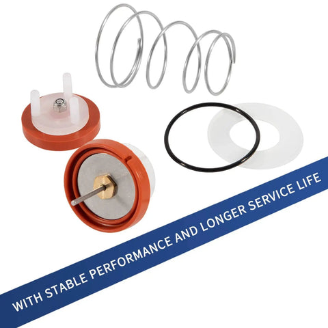 Pressure Vacuum Breaker Repair Kit For 1/2, 3/4, And 1 Inch PVB Backflow Preventers, RK1-720A with springs and O-rings
