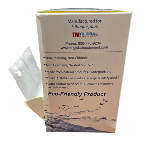 64 Biodegradable Enzymatic Tablets 3 In 1 Ultrasonic Cleaner Evacuation Cleaner And Tools Pre Soak Quick Dissolve box detail