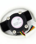 3.5-24V DC Water Flow Sensor YF-S201 Flowmeter With 1-30 Liters Per Minute Range And 1.75 MPa Rating, Liquid Flow Switch For DIY Projects