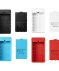 Rugged Six Slot Battery Enclosure With Real Time Digital Display For Portable Road Trips And Campouts Plug And Play Usb Charger Case in various colors
