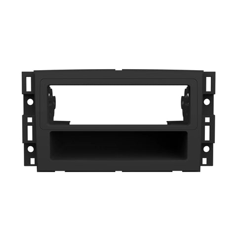 GM Dash Kit For 06 Up Vehicles Single DIN ISO Radio Install Gapless Fit Built In Storage Pocket Factory Color Match Durable ABS Plastic