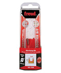 Rock Solid Workhorse Bit With Perma Shield Coating For Crisp Hinge Cutouts And Flawless Woodworking Grooves Smooth Operator Action in packaging