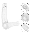 Capsule Vending Machine Replacement Parts 2 Pack Plastic Spiral Accessories Durable Gear For Mini Vending Machines Easy Replacement And Quick Install Perfect For Routine Repair And Maintenance transparent plastic replacement gear, close-up