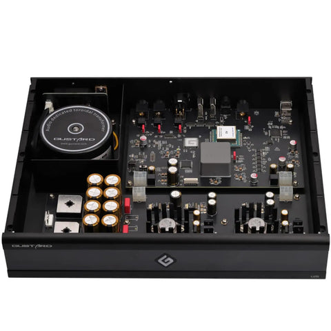U26 USB Digital Interface DDC With DSD2048 And PCM1.536MHz OCXO showing internal components and circuit board design