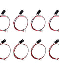 Ultra Fast Infrared Break Beam Sensor Kit cables with 5mm LEDs, 100cm length for automation and conveyor systems