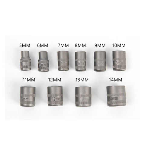 Heavy Duty Ratchet Screwdriver Kit With Magnetic Torx Bits For Quick Home Repair Jobs And TINY Hardware Tasks Perfect DIY Tool For Fastener Work, 5-14mm sockets