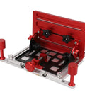 Adjustable Woodworking Backer Clamp for Table Saw Heavy Duty Aluminum Back Plate Holder Surface Clamp