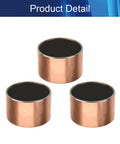 Rock Solid Three Pack Sleeve Bearings Thirty Five Millimeter Inner Bore By Thirty Nine Millimeter Outer Diameter By Twenty Five Millimeter Length Smooth Sliding Plain Oilless Bushings built tough for easy motor repair jobs.
