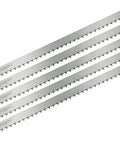 5-pack of 12 Inch Stainless Steel Frozen Meat Bone Cutting Saw Blades for Reciprocating and Sawzall Saws, food-grade butcher blades