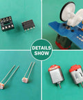 DIY Electronics Soldering Practice Kit For Beginners And Hobbyists Learn To Build A Line Following Smart Car With Easy Assembly