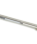 8 Ft Soft Close Sliding Hardware Kit In Brushed Stainless Steel Top Mount Barn Door Style Track System Hardware Only Smooth Quiet Glide