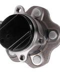 Close-up of rear wheel bearing and hub assembly all in one for Nissan Qashqai 2017 2019 Rogue 2014 2019 and Rogue Sport 2017 2019