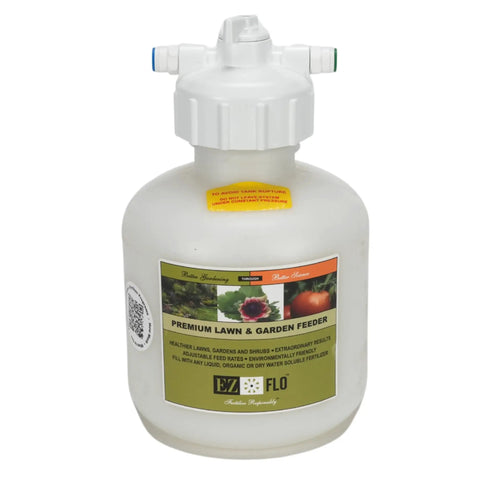 Three Quarter Inch Hose Bib And Drip Fertilizer Injector For Low Pressure Garden Feeding No Fuss Quick Switch Between Hose End Watering