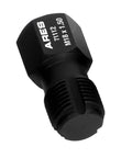 Rethread Oxygen Sensor Tool And Thread Chaser For Clean Damaged Oxygen Sensor Threads M18 By One Point Five Millimeter Spark Plug Threads With Three Eighths Hex Socket Or Three Eighths Drive Ratchet ARES 71112 in black color