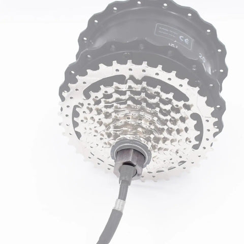 Ebike Freewheel Removal Tool For DNP 7 8 9 10 Speed Split Two Part Design With Pass Through Cable DIY Hub Motor Freewheel Extraction Tool