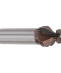 The Ultimate Headerbs Arc Bending Router Bit With A 1/2 Inch Shank, tungsten steel, designed for creating curved cuts in wood.