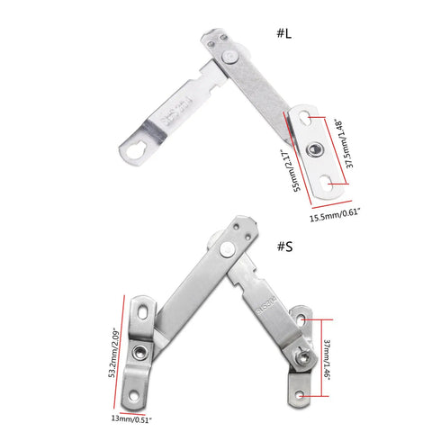 Stainless Steel Window Restrictor Stopper For Your Pad Security Keeps Airflow And Light While Lockin Tight No Need To Remove Existing Accessories Easy Install For Bedroom Living Room Or Office with dimensions
