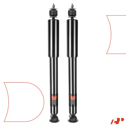 Rear Shock Absorber Set For Honda Civic 2012 To 2015 Coupe Left And Right Sides - OE Quality Replacement shown vertically