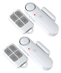 Two Pack Window And Door Alarm Kit With Remote For Home Safety And Dementia Care, Wireless Door Sensor Delivers 90dB Or 120dB Alerts