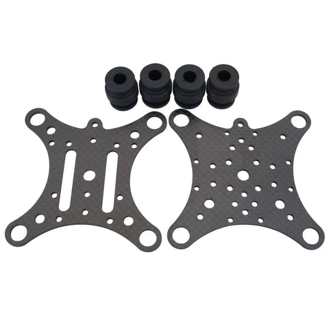 3K Carbon Fiber Anti Vibration Set For GoPro Hero And DJI Phantom 2 Vision Plus Walkera QR X350 Pro Quadcopters Stabilizer System