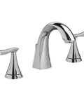 Chatfield 8-Inch Widespread 2-Handle Chrome Bathroom Faucet With All Metal Construction, No-Drip Ceramic Disc Valve, 1.2 GPM