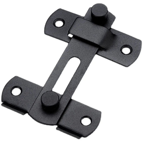Heavy Duty Sliding Barn Door Latch With 90 Degree Angle Gate Lock Bolt For Wine Cabinet Drawer And Window Furniture Hardware close-up