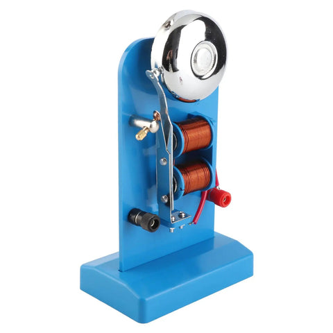 Electric Bell Science Experiment Kit for High School Students, Hands On Electromagnet Lab Tool With Vertical Acoustic Physics Demonstration