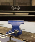 Bead Roller With Dies For Metal Fabrication, 19 Inch Throat Industrial Rotary Forming Machine on workbench