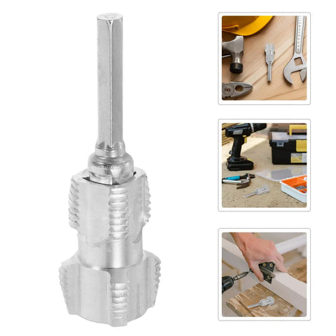 Heavy Duty Electric Drill Pipe Threader Tool With Alloy Inner Hole Threading Cutter showing a close-up of the alloy cutter attachment.