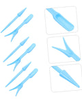 12 Piece Bonsai Tool Set For Succulents And Seedlings Durable Garden Hand Tools For Transplanting Pruning And Plant Maintenance Great For Small Spaces Indoor Gardens And Plant Lovers blue plastic tools
