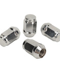 Top Shelf 16 Piece Chrome Lug Nut Kit For E Z Go And Club Car Golf Carts Fits 1/2-20 Size, four chrome lug nuts