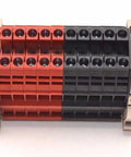 10 Gang DIN Rail Terminal Blocks For Solar And Power Distribution, Plug And Play Ready, 10 22 AWG Cables, 30 Amp, 600 Volt UL Rated