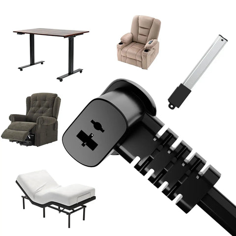 Replacement 29V 2A Recliner Power Supply Adapter for Electric Recliners, Lift Chairs, Adjustable Beds, 2 pin plug
