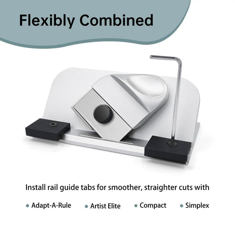 Slick Retractable Mat Cutter Featuring Drop Dead Easy Depth Knob And Hella Sharp 45 Degree Bevel Blade For Hassle Free Framing Custom Artwork And Picture Frame Mats Up To Eight Ply