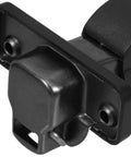 Close-up of soft close cabinet door hinges concealed cupboard hinges with damping for silent smooth closing hardware detail