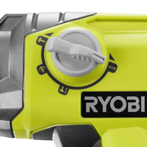 Close-up of 18V SDS Rotary Hammer Tool Only With LED Light, Four Modes For Concrete And Stone control dial