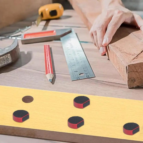 Bench Dogs Clamp For Workbench Positioning And Planing Plug With Non Slip Pads Woodworking Dog Hole Accessories displayed on workbench
